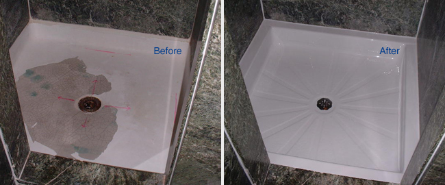 Replace your Shower Liner to get a new look Without the cost of Replacing your Whole Shower